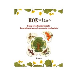 Rok w lesie. Gdzie żyją zwierzęta? - Puzzle