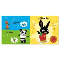 Bing. Tęczowa piosenka. Książka z muzyką