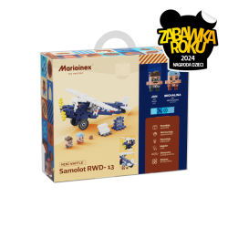 Klocki Mini Waffle E.Wedel: Samolot RWD-13 - 120 elementów