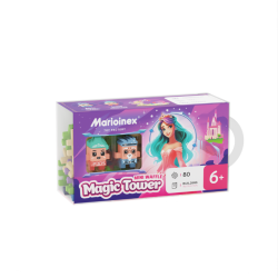 Klocki Mini Waffle Princess: Magiczna wieża - 80 elementów