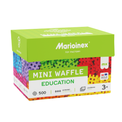 Klocki Mini Waffle Edu - 500 elementów