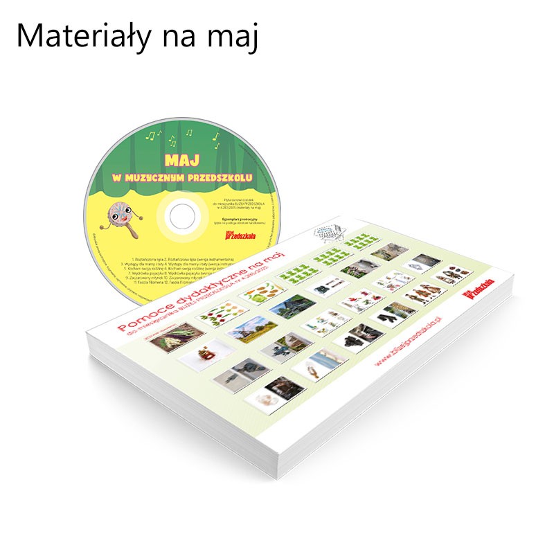 Zestaw pomocy dydaktycznych + CD nr 04.283/2025 - materiały na maj