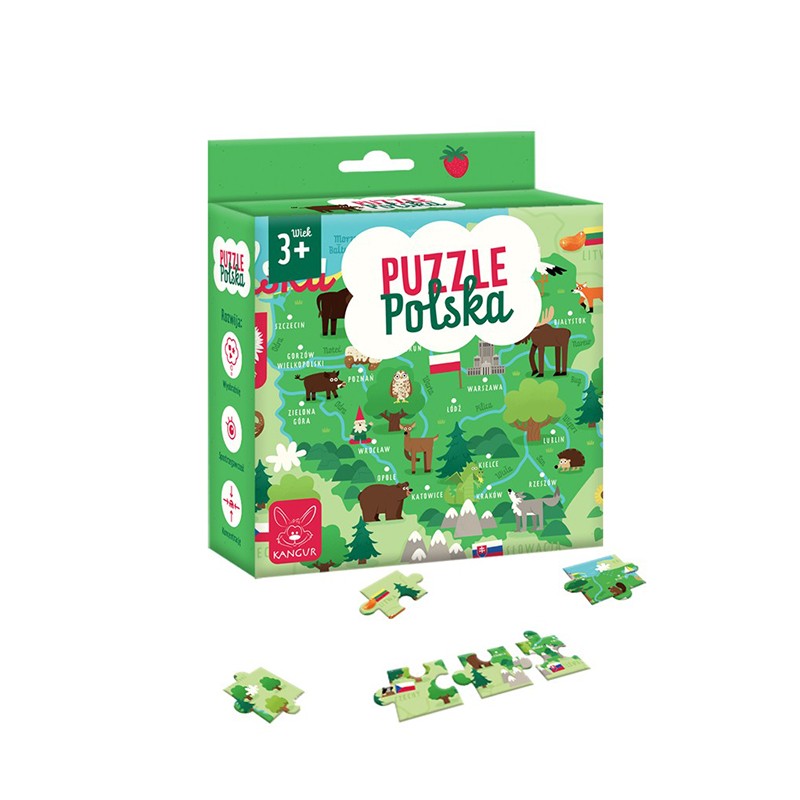 Puzzle Polska 3+