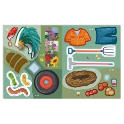 Zabawy z Felusiem i Guciem. Wycieczka na wieś – zeszyt z naklejkami dla dzieci 3–4 lata