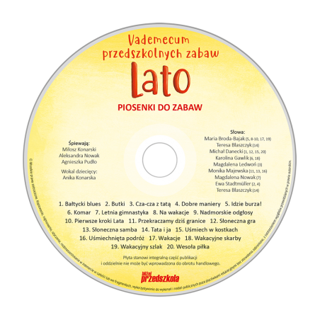 Vademecum przedszkolnych zabaw. Lato