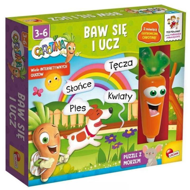 Carotina - Baw się i ucz - interaktywne quizy dla dzieci