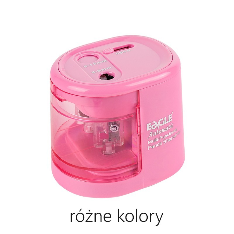 Temperówka dwuotworowa na baterie/USB - RÓŻNE KOLORY
