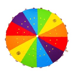 Chusta edukacyjna 3m, z rzepami - RÓŻNE RODZAJE