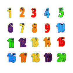 Chusta edukacyjna 3 m, z małymi rzepami + sylwety RÓŻNE WARIANTY