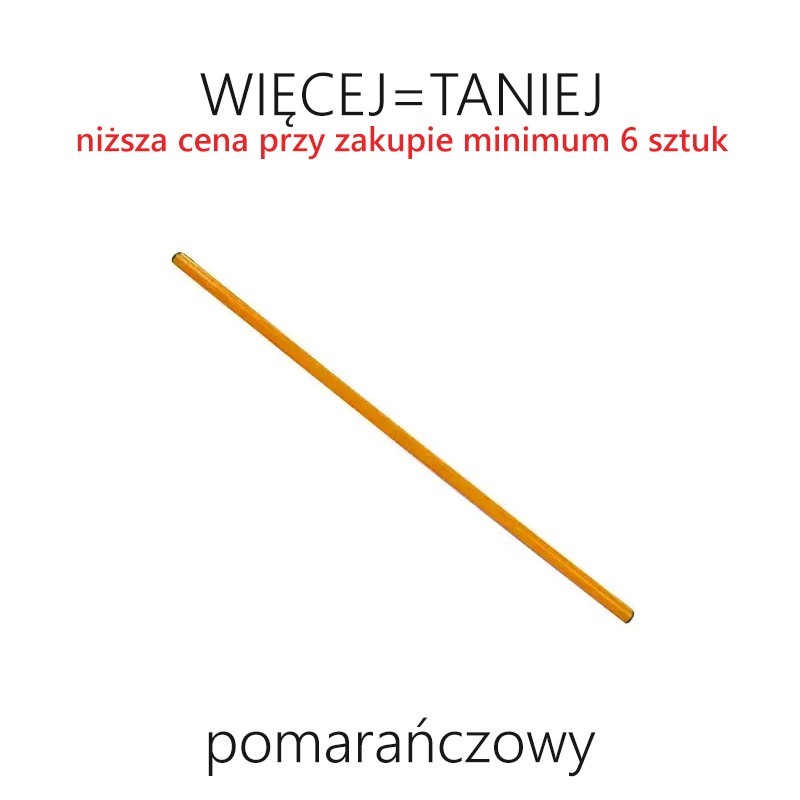 Laska gimnastyczna 80 cm - RÓŻNE KOLORY