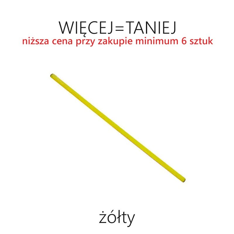 Laska gimnastyczna 80 cm - RÓŻNE KOLORY