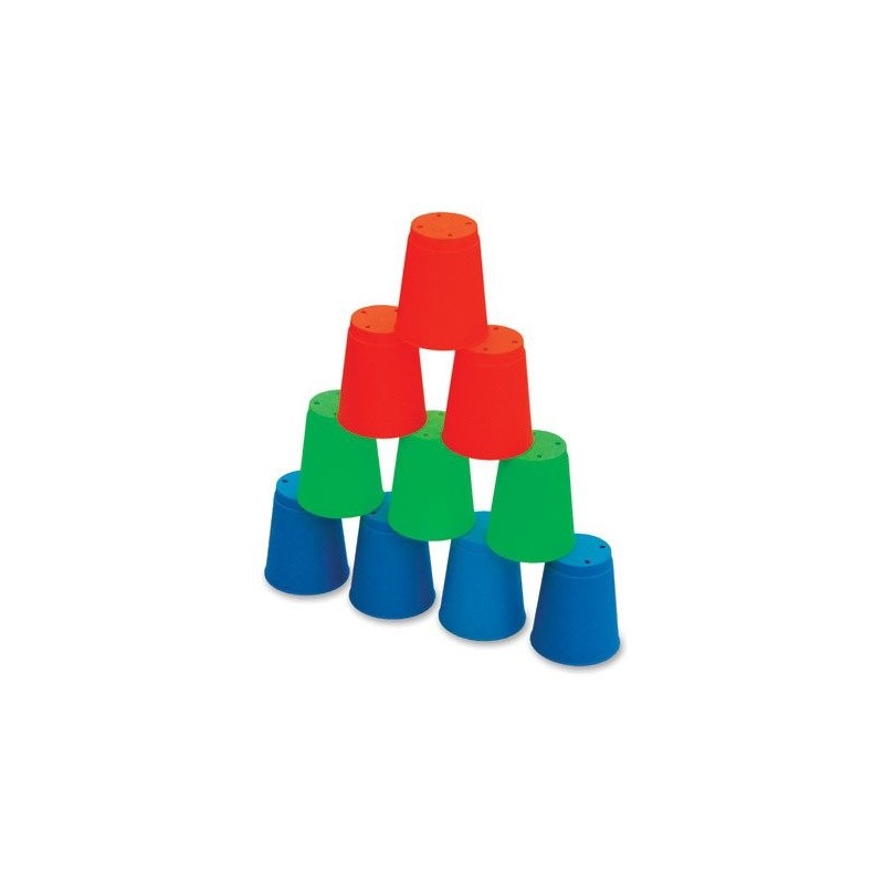 Gra w układanie Kubków - zestaw z pokrowcem