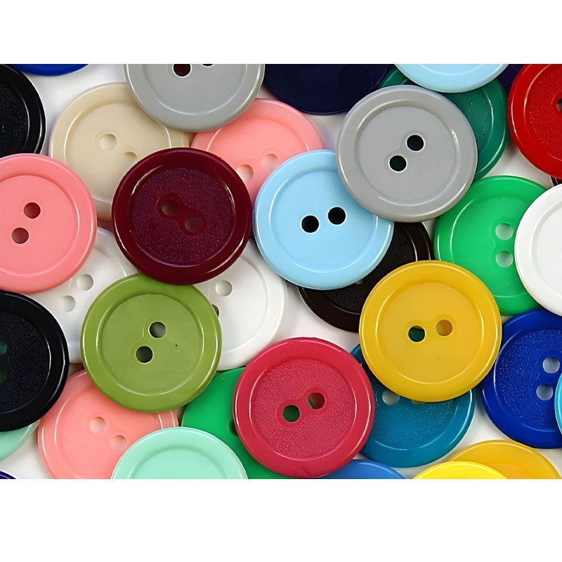 Guziki 20 mm - MIX KOLORÓW