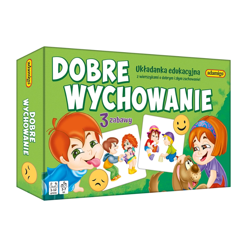 Dobre wychowanie - układanka edukacyjna
