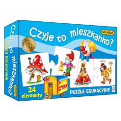 Czyje to mieszkanko? - puzzle edukacyjne