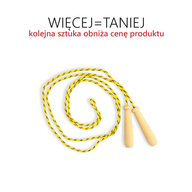 Skakanka sznurkowa 3 m - RÓŻNE KOLORY
