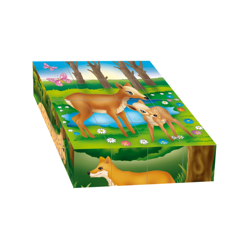 Klocki 16 elementowe dla dzieci