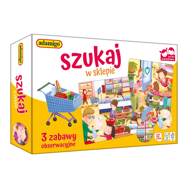 Szukaj w sklepie - 3 zabawy obserwacyjne