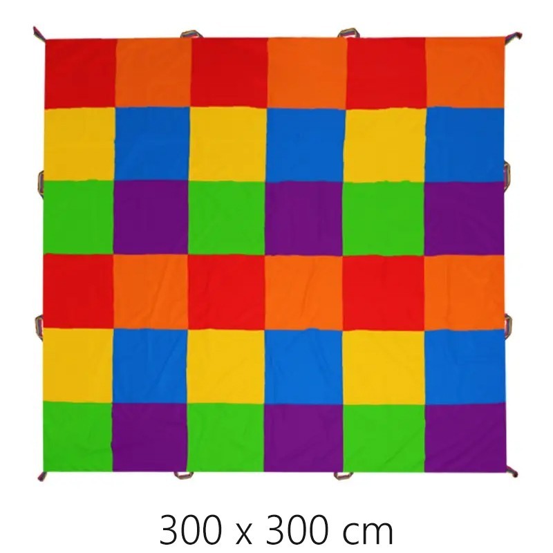 Mata animacyjna szachownica 3x3 m