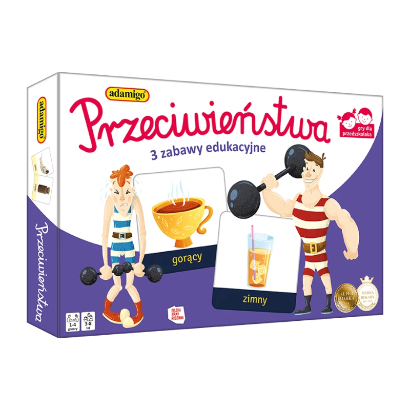 Przeciwieństwa. 3 zabawy edukacyjne dla najmłodszych