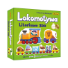 Lokomotywa - Literkowe ZOO - układanka edukacyjna