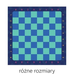 Mata animacyjna WARCABY - gra planszowa XXL