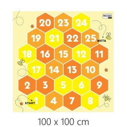 Mata edukacyjna PSZCZÓŁKI - gra planszowa XL