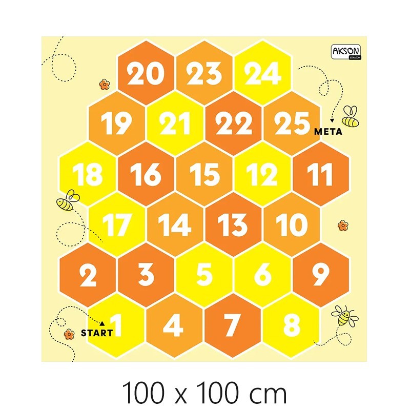 Mata edukacyjna PSZCZÓŁKI - gra planszowa XL