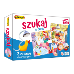 Szukaj w domu - 3 zabawy obserwacyjne