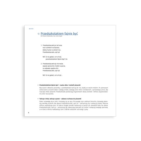 Przedszkolne nutki - ebook z piosenkami w streamingu
