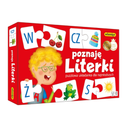Poznaję literki - puzzlowa układanka dla najmłodszych