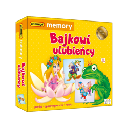 Bajkowi ulubieńcy - memory | Gra pamięciowa dla dzieci