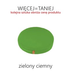 Poduszki gr. 3 cm ekoskóra okrągłe - RÓŻNE KOLORY