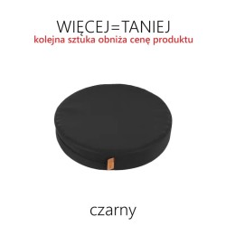 Poduszki gr. 3 cm ekoskóra okrągłe - RÓŻNE KOLORY