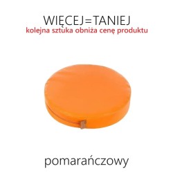 Poduszki gr. 3 cm ekoskóra okrągłe - RÓŻNE KOLORY