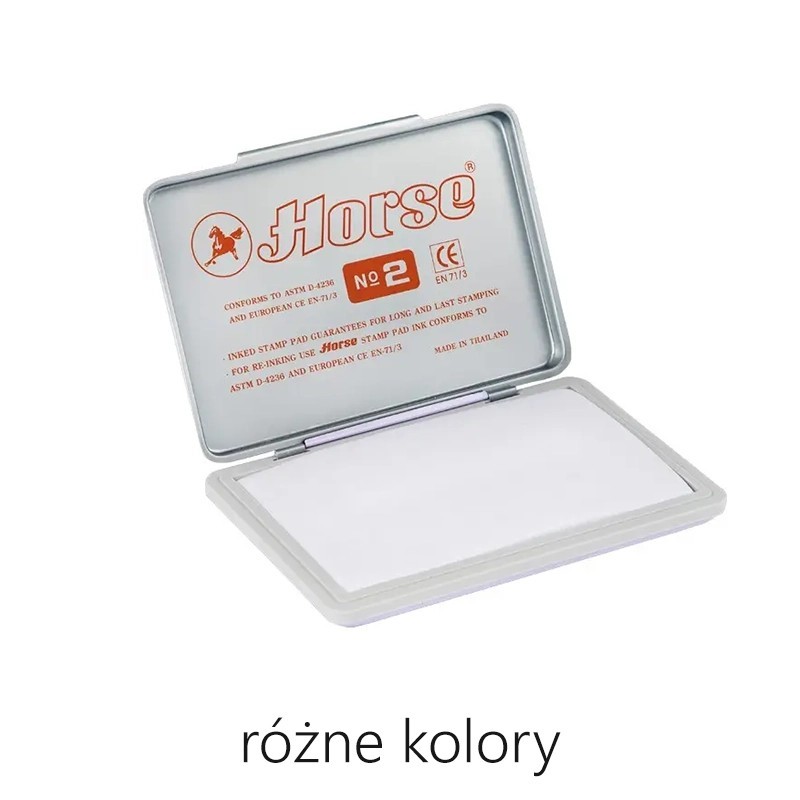 Tuszonierka - poduszka do stempli 110 x 70 mm - RÓŻNE KOLORY