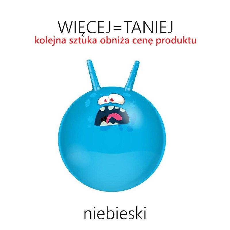 Piłka do skakania EMOCJE 45 cm - RÓŻNE KOLORY