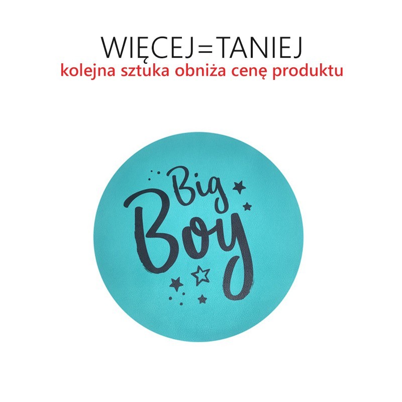 Poduszki ekoskóra LITTLE BOY 6 cm - RÓŻNE RODZAJE