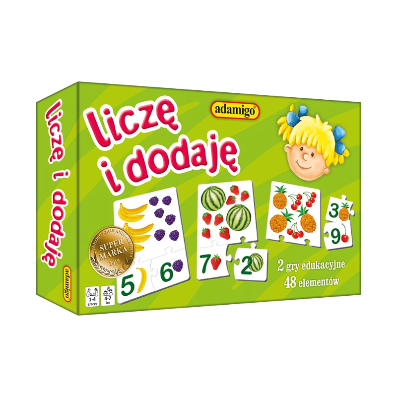 Liczę i Dodaję - 2 Gry Edukacyjne | Nauka Matematyki