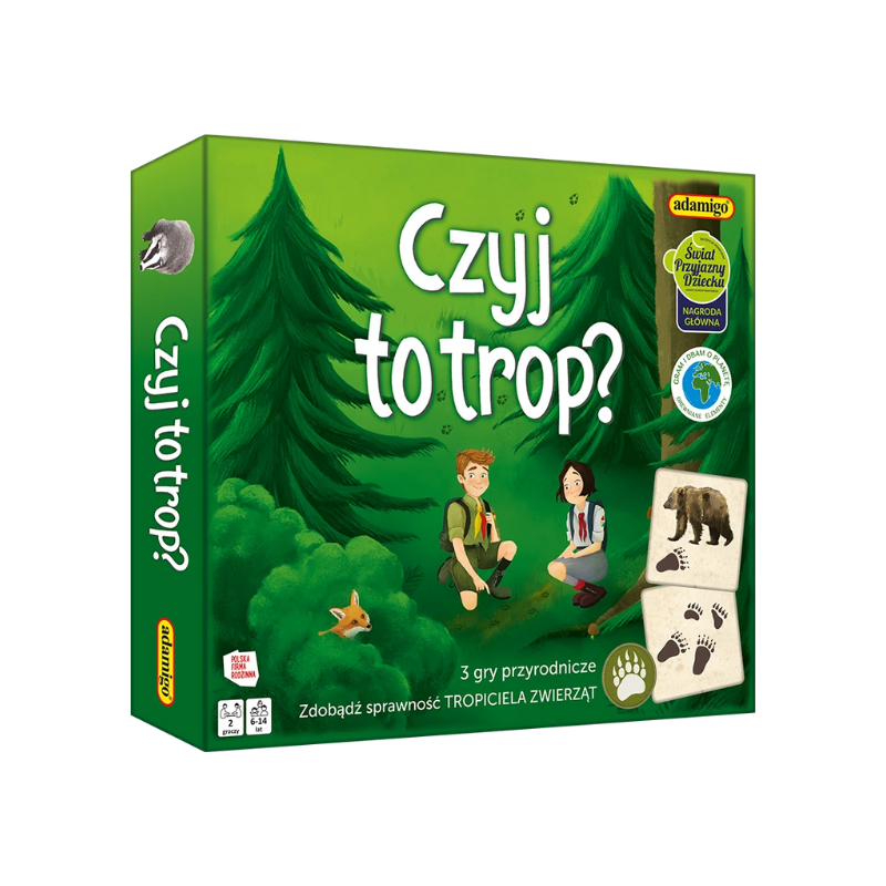Czyj to trop? - 3 Gry Przyrodnicze dla Dzieci