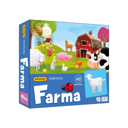 Farma Memory - Gra Edukacyjna o Zwierzętach