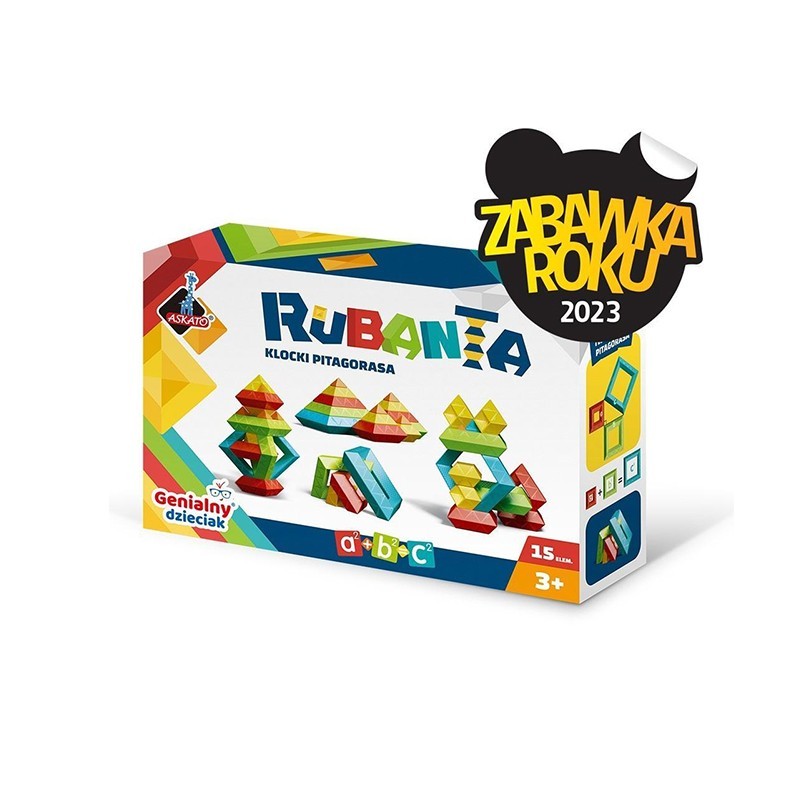 RUBANTA KLOCKI PITAGORASA 15 elementów