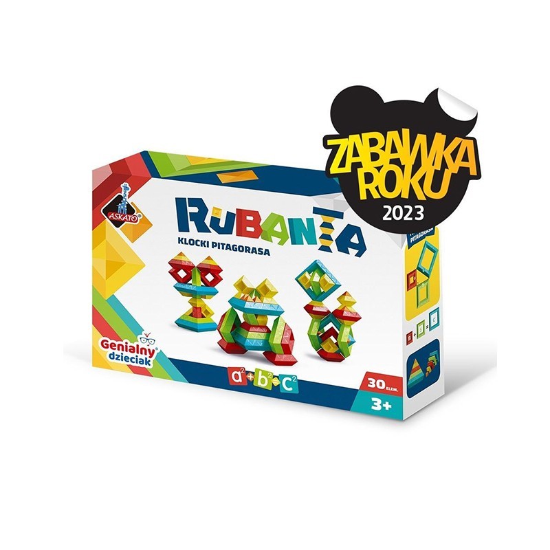 RUBANTA KLOCKI PITAGORASA 30 elementów