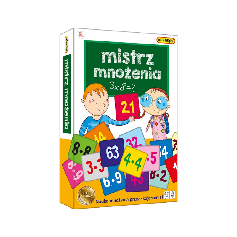 Mistrz Mnożenia - Gra Edukacyjna | Naucz się Tabliczki Mnożenia