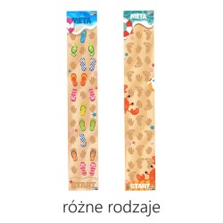 Mata animacyjna SKACZĄCE STÓPKI 50 x 300 cm LATO - RÓŻNE RODZAJE