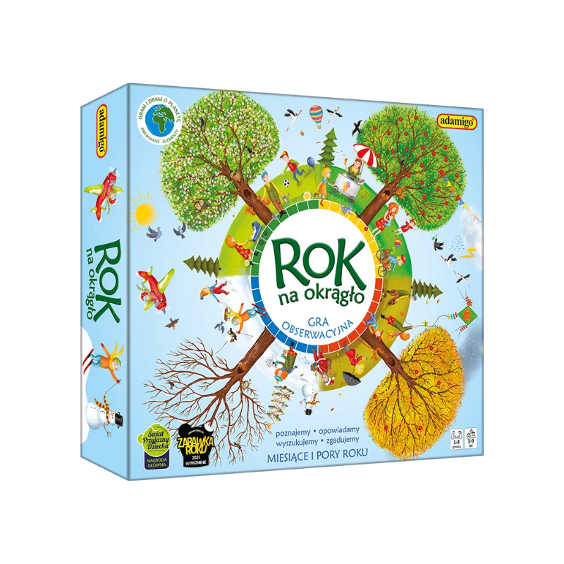 Rok na Okrągło - Gra Obserwacyjna | Poznaj Pory Roku