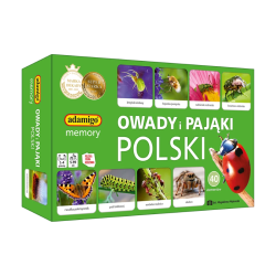 Owady i Pająki Polski Memory - Gra Edukacyjna