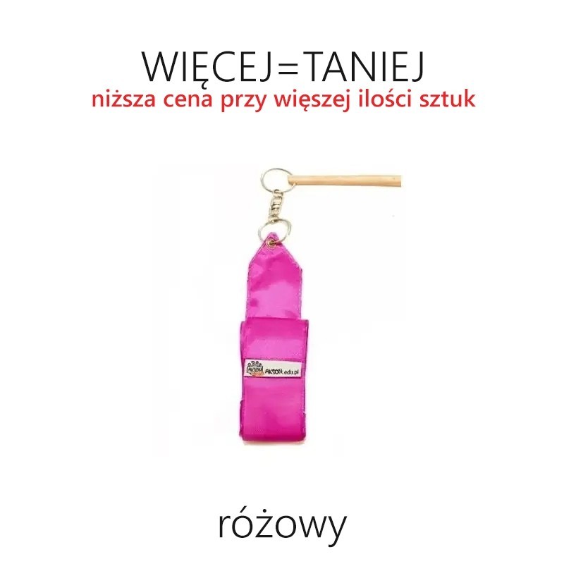 Wstążka gimnastyczna 2 m - RÓŻNE KOLORY