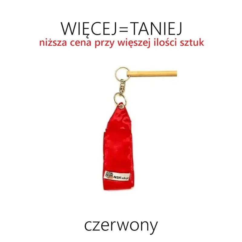 Wstążka gimnastyczna 3 m - RÓŻNE KOLORY