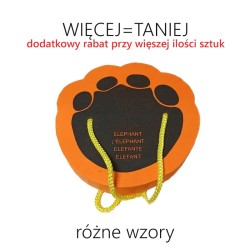 Szczudła piankowe ŚLADY ŁAP - RÓŻNE KOLORY